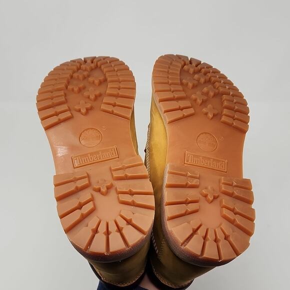 Timberland Nellie  Classic Nubuck Yellow Women's Low Top Chukka Boots Size 8 - Picture 5 of 6